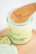 Load image into Gallery viewer, fresh cucumber melon sugar scrub