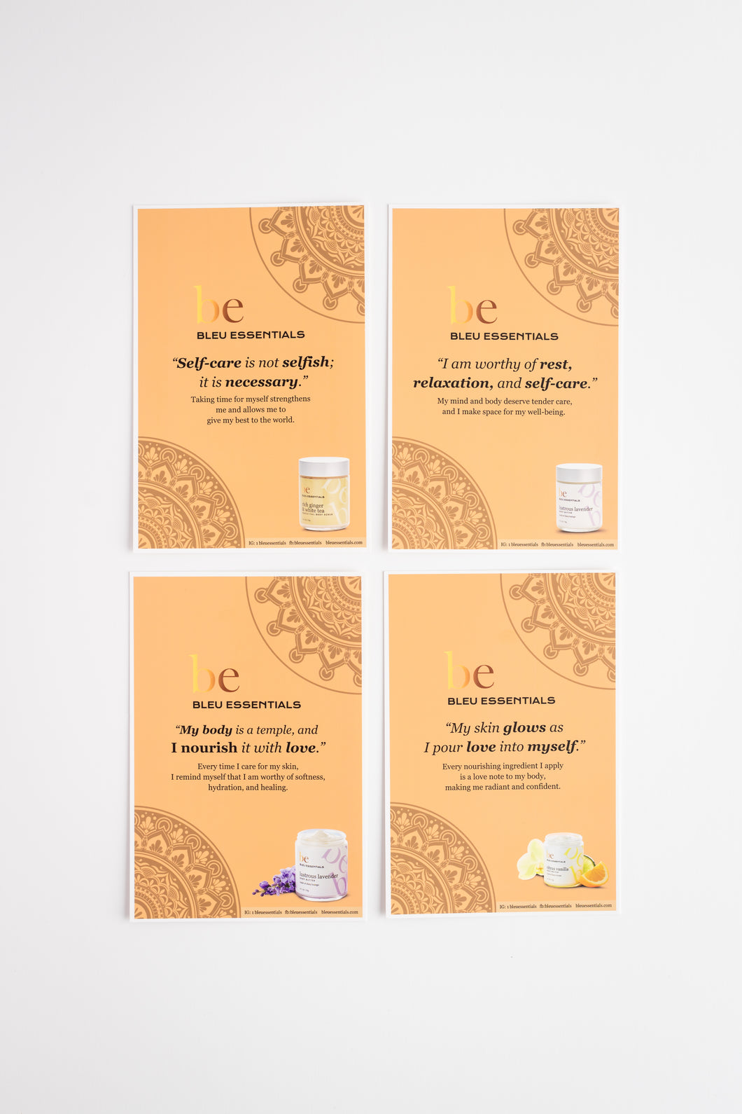 Affirmation Card Set- Speak Life Over Yourself Daily