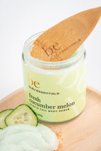 Load image into Gallery viewer, fresh cucumber melon sugar scrub

