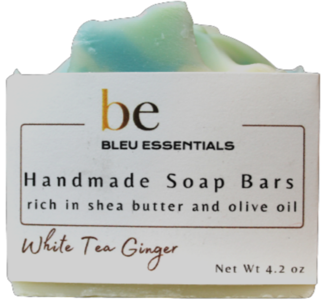 White Tea Ginger Handmade Soap Bar