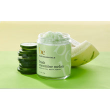 Load image into Gallery viewer, fresh cucumber melon sugar scrub
